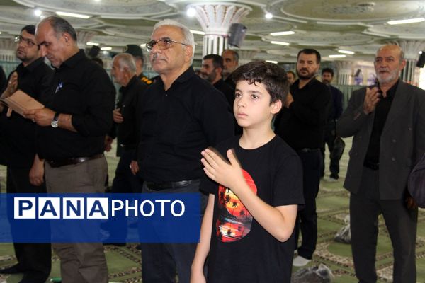 مراسم یادبود شهدای جنگ تحمیلی رژیم صهیونیستی علیه ایران