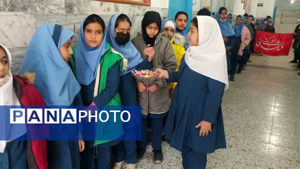 مراسم سه شنبه های مهدوی در  مدرسه فرهنگ خلیل آباد