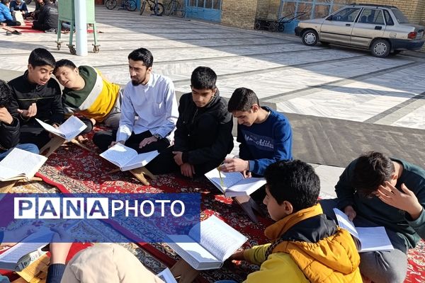 اعتکاف در مسجد جامع شهرستان نیشابور 