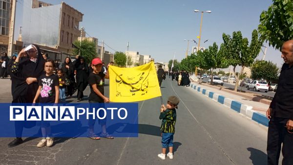 برگزاری مراسم پیاده‌روی جاماندگان اربعین حسینی در شهرستان بروجن
