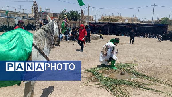 شام غریبان در  میدان منطقه سرولایت روستای سلطان آباد 