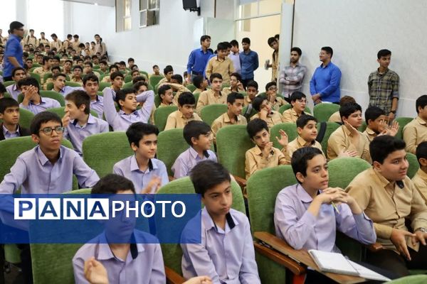 اختتامیه المپیاد درون مدرسه‌ای آموزشگاه پسرانه شاهد افشار 