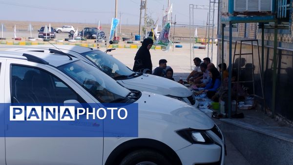 امامزاده سید طاهر الحسینی شهرستان بردسکن میزبان مردم در روز طبیعت