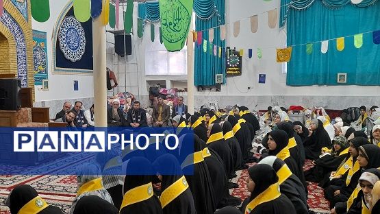 حضور قائم مقام وزیر در سازمان دانش‌آموزی در جمع دانش‌آموزان معتکف شهرستان اسفراین