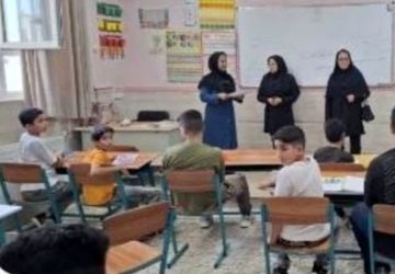 اجرای طرح حامی در دبستان حاج ذوالفقار  جهانگیر شهرستان زرقان 