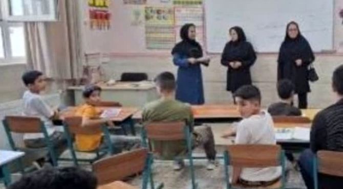 اجرای طرح حامی در دبستان حاج ذوالفقار  جهانگیر شهرستان زرقان 