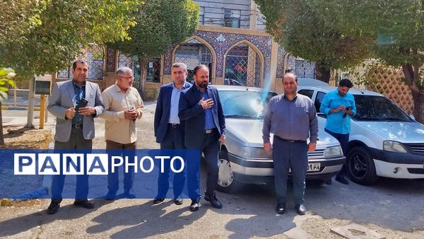 بازدید معاون پرورشی و فرهنگی البرز از پروژه مهر تا افتتاح مرکز مشاوره و بیعت با شهدا