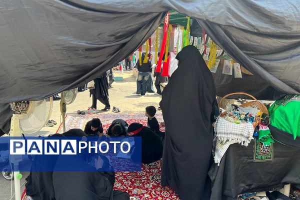 برپایی موکب میدان پویای اربعین