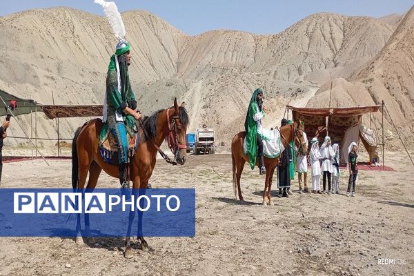 مراسم تعزیه خوانی اربعین حسینی در شهر نیشابور