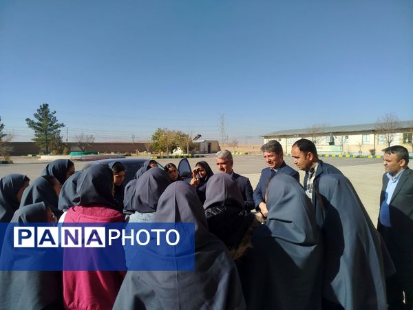 بازدید اداره‌کل آموزش و پرورش خراسان از بخش‌های مختلف آموزش و پرورش شهرستان فاروج 