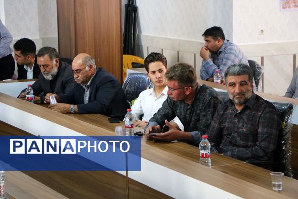 آیین تکریم و معارفه رئیس آموزش‌وپرورش شهرستان سامان