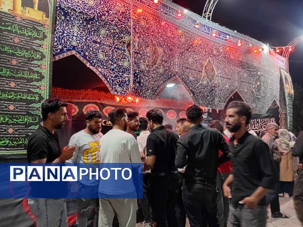 برپایی موکب پذیرایی در ایام محرم در شهرستان کاشمر
