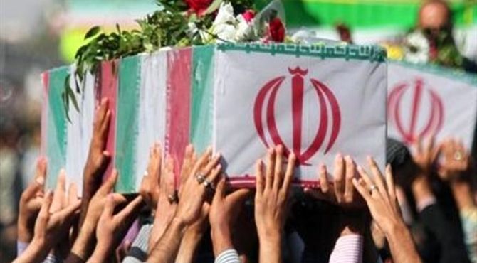 وداع باشکوه ارسنجان با شهید کشاورز