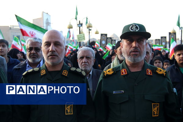 رزمایش اقدار بسیجیان در امیرچخماق یزد