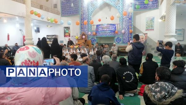 جشن ولادت امام علی (ع)در مسجد جامع روستای ارغا