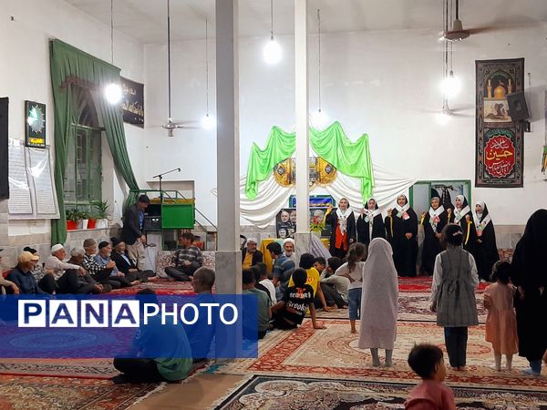 برگزاری مراسم یادبود شهیدان غدیر در روستای چلو شیروان 