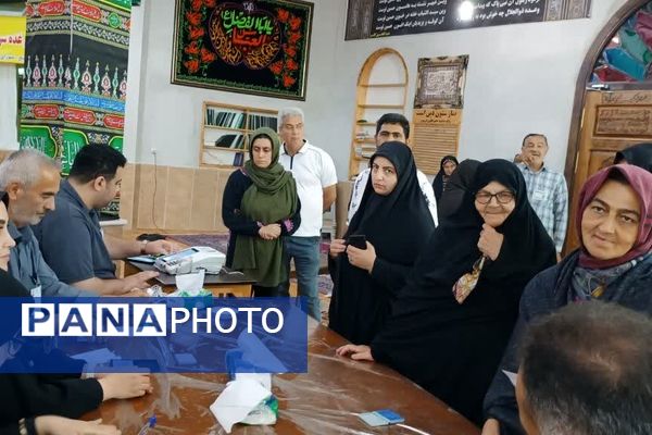 برگزاری دور دوم انتخابات ریاست‌جمهوری در محمودآباد 