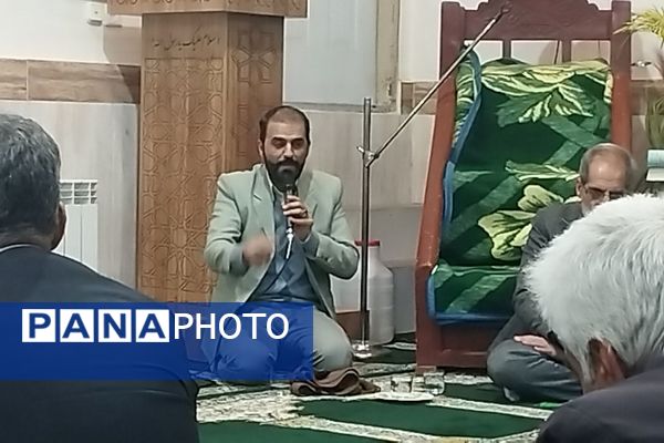 مراسم عید مبعث در مسجد النبی خلیل آباد