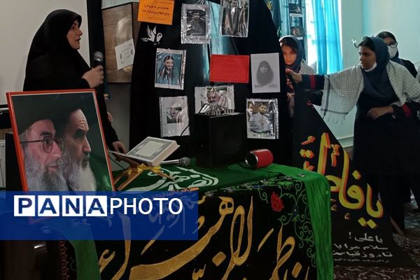 مراسم عزاداری حضرت فاطمه(س) در مدارس شهرستان ملارد