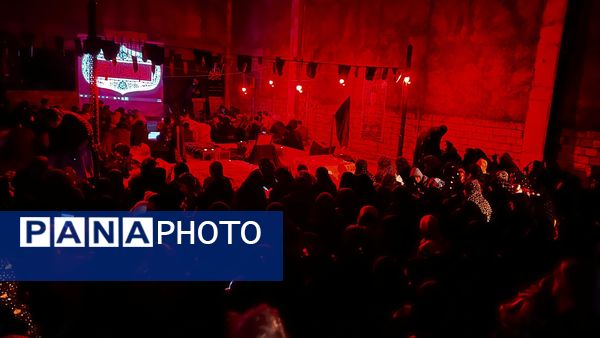 عزاداری شب شهادت حضرت زهرا(س) در گلزار شهدای گمنام چاه‌دادخدا