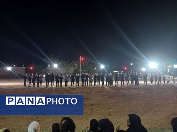اجتماع بزرگ تاسوعای حسینی در بخش احمدی