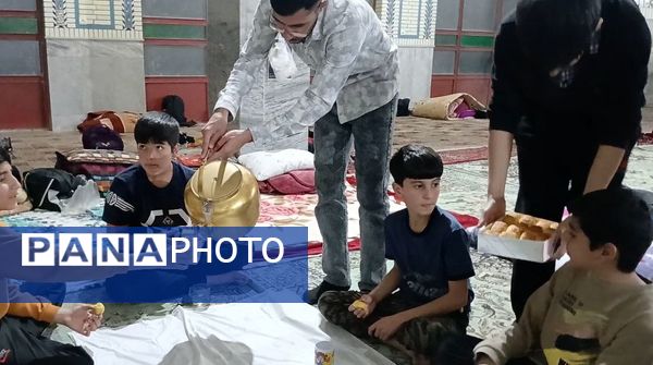  اعتکاف دانش‌آموزی در شهرستان بن