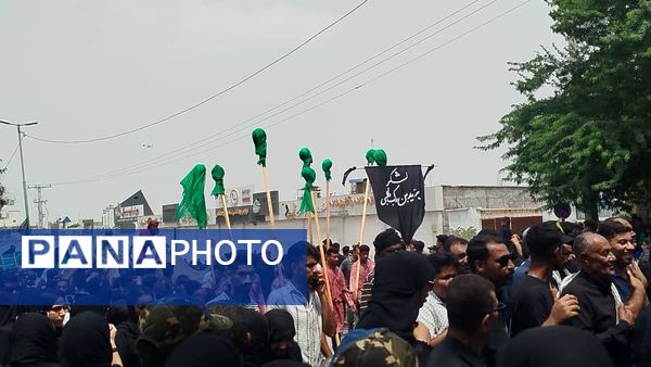 مراسم عزاداری روز عاشورا در میناب