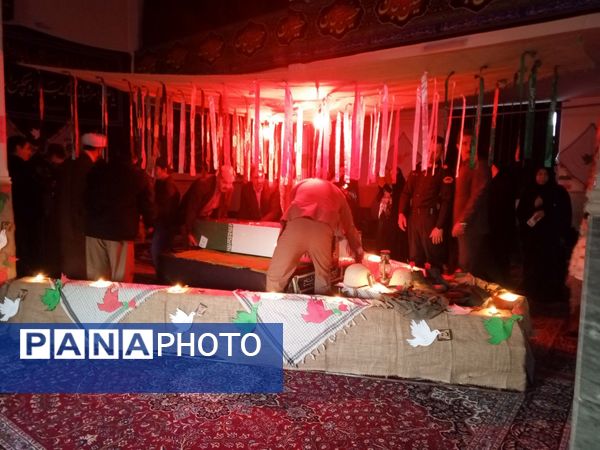 تیتکانلو؛ میزبان شهید گمنام 