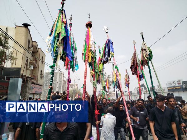 مراسم عزاداری روز عاشورا در میناب