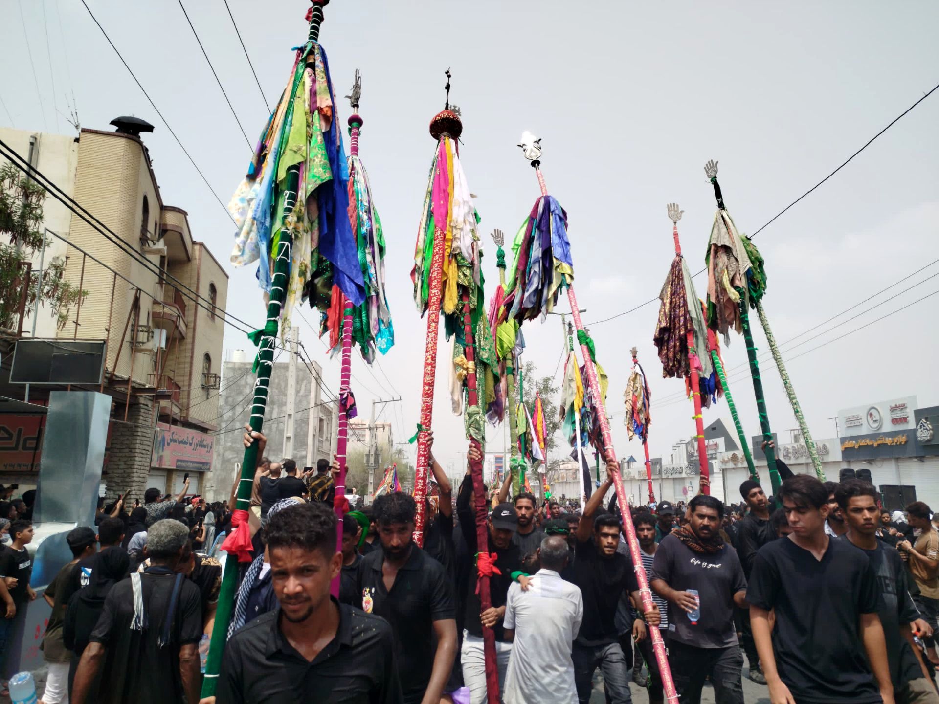 مراسم عزاداری روز عاشورا در میناب