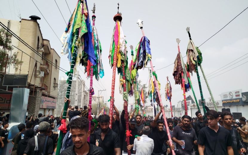 مراسم عزاداری روز عاشورا در میناب