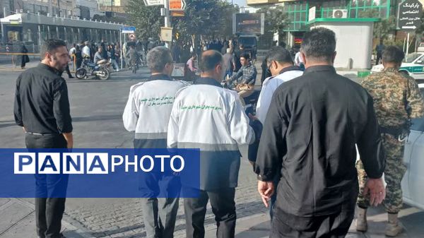 بازدید ایمنی از موکب‌های اربعین ۱۴۰۴ توسط کارشناسان مدیریت بحران شهرداری