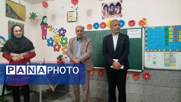 برگزاری مانور زلزله در مدرسه دانش سی سخت 