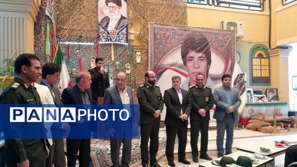 صدای ایثار در مدرسه سعادت طنین‌انداز شد؛ برگزاری یادواره شهدای دانش‌آموز انقلاب اسلامی