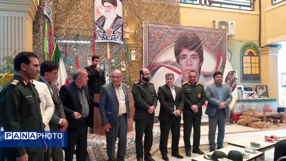 صدای ایثار در مدرسه سعادت طنین‌انداز شد؛ برگزاری یادواره شهدای دانش‌آموز انقلاب اسلامی