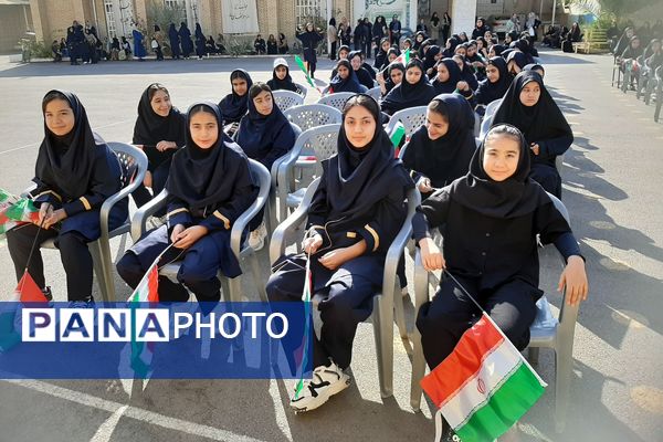 آغاز فصل رویش با جوانه های امید ناحیه 3 شیراز 