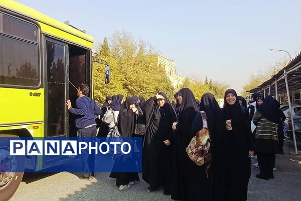 اردوی یک روزه دانش‌آموزان ناحیه دو شهرری در شهرک سینمایی غزالی