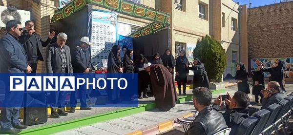 یادواره 118 شهید دانش‌آموز شهرستان بجنورد در مدرسه شاهد فاطمه زهرا(س)