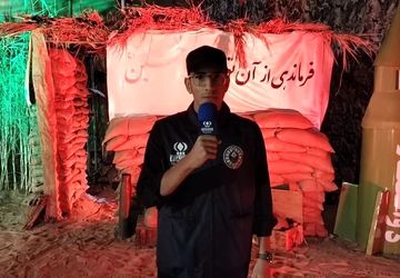 گزارش دانش آموز خبرنگار پانا از یادواره شهدای دفاع مقدس چهارراه سلمان یزد