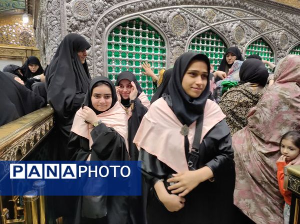 اعزام دانش‌آموزان هادی‌شهری به مشهد مقدس