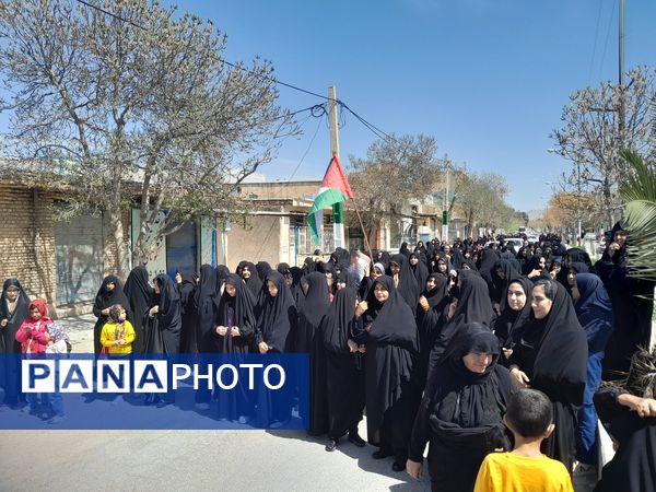 مردم کوهنانی در روز قدس صدای وحدت و مقاومت در برابر ظلم را سر دادند
