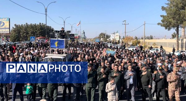 پیکر شهید گمنام، مهمان آسمانی شهرستان تربت‌جام