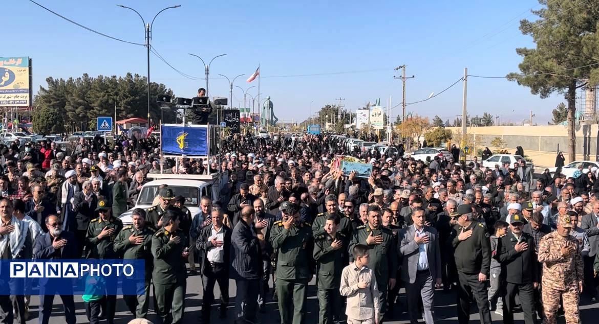 پیکر شهید گمنام، مهمان آسمانی شهرستان تربت‌جام