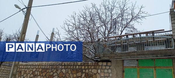 برف پاییزی در کوهرنگ