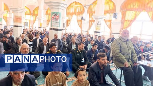 نماز عبادی سیاسی جمعه در شهرستان خلیل آباد 