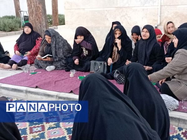 برگزاری ختم صلوات در پارک بانوان قائم شهرستان کاشمر