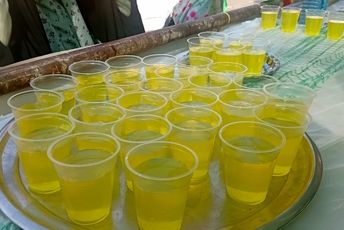  خروش مردم روستای مارکده در عید غدیر