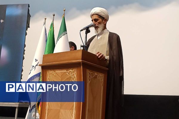 آیین گرامی داشت اولین سالگروز شهادت شهدای خدمت در سالن باغ ملی شهرستان قدس