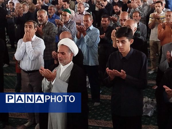 نماز جمعه شهرستان کاشمر با حضور مردم ترشیز کهن برگزار شد 