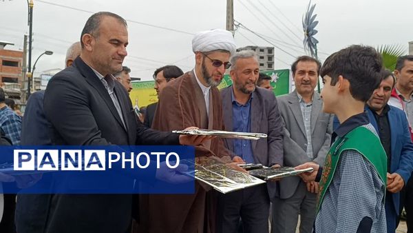 افتتاحیه چایخانه دانش‌آموزی حضرت رضا (ع) در محمودآباد 